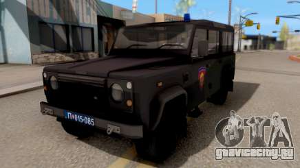 Land Rover Defender Žandarmerija для GTA San Andreas