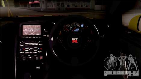 Nissan GT-R R35 Itasha COG LW Performance для GTA San Andreas