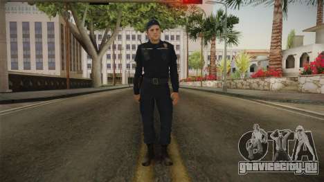 Turkish Police Officer Long Sleeves v2 для GTA San Andreas