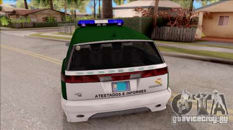 Dinka Perennial MPV Spanish Police для GTA San Andreas