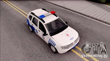 Renault Duster Turkish Police Patrol Car для GTA San Andreas
