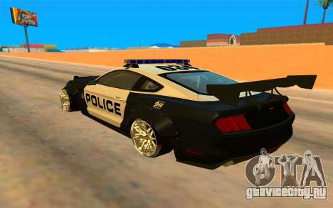 Ford Mustang GT 2015 Police Car для GTA San Andreas