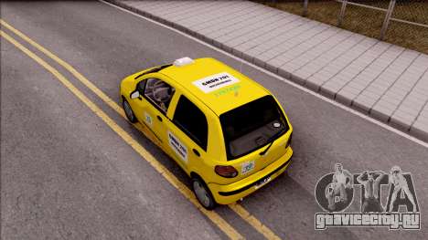 Daewoo Matiz Taxi для GTA San Andreas