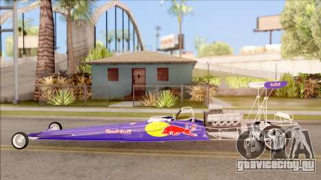 Dragster Red Bull для GTA San Andreas