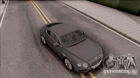 Bentley Сontinental GT для GTA San Andreas
