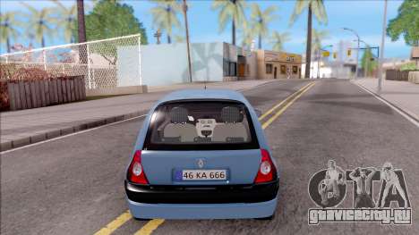 Renault Clio v2 для GTA San Andreas