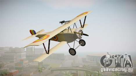Nieuport 11 Bebe - Nr.1249 Romania для GTA San Andreas
