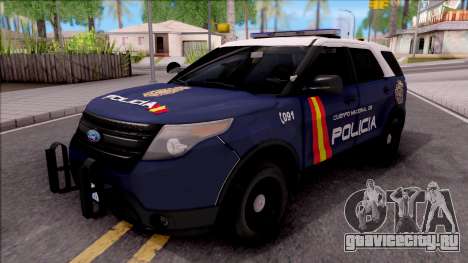 Ford Explorer Spanish Police для GTA San Andreas