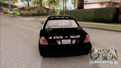Ford Crown Victoria Central City Police для GTA San Andreas