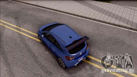 Vauxhall Corsa VXR 2016 для GTA San Andreas