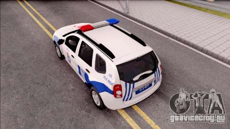 Renault Duster Turkish Police Patrol Car для GTA San Andreas