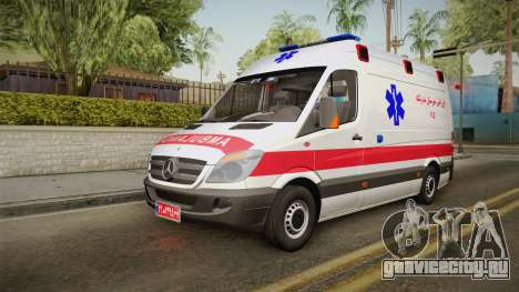 Mercedes-Benz Sprinter Iranian Ambulance для GTA San Andreas