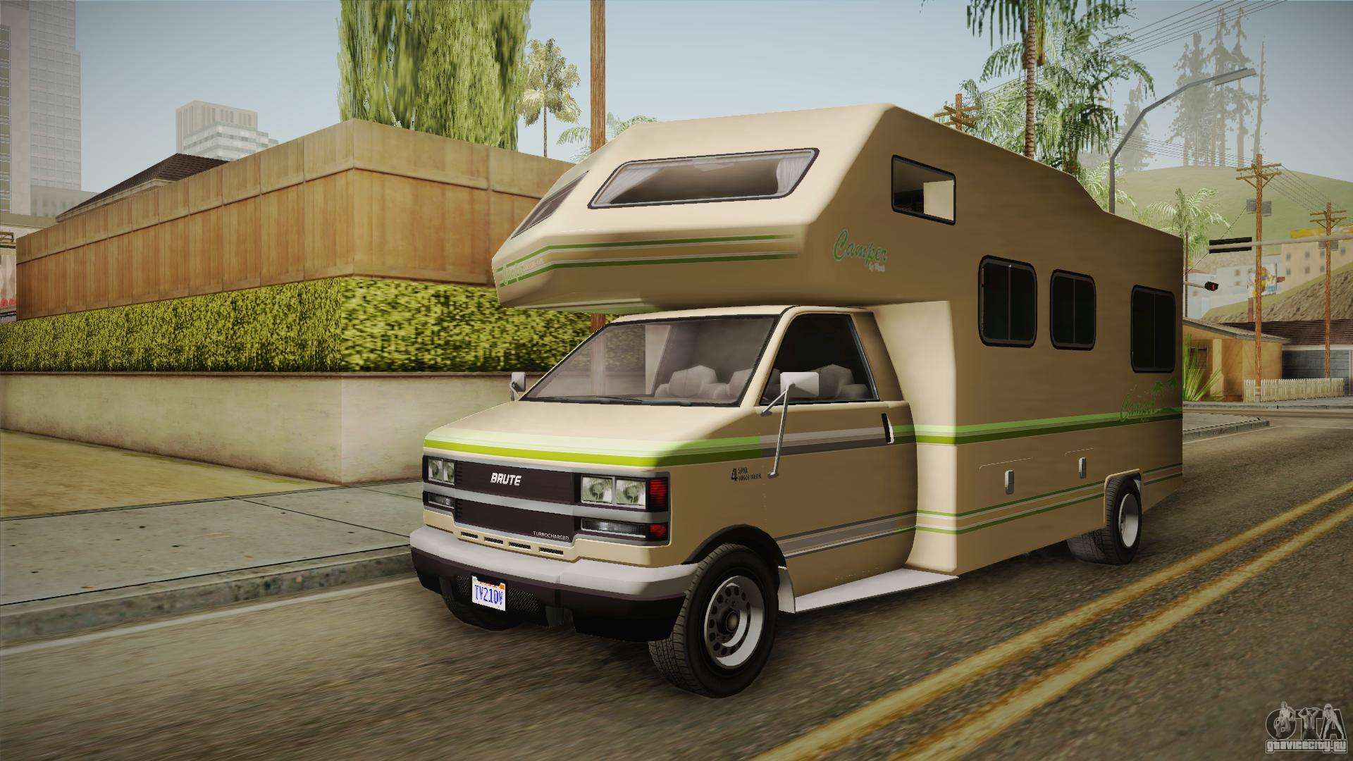 GTA 5 Brute Camper для GTA San Andreas.
