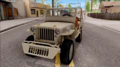 Jeep Willys MB 1945 для GTA San Andreas