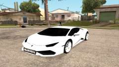 Lamborghini Huracan 2014 Armenian для GTA San Andreas