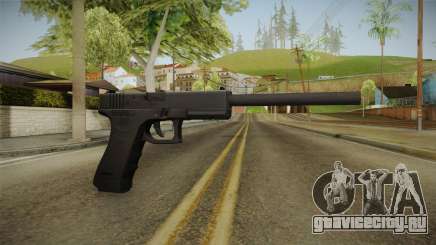 Glock 18 3 Dot Sight with Long Barrel для GTA San Andreas