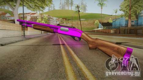 Purple Shotgun для GTA San Andreas