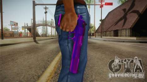 Purple Desert Eagle для GTA San Andreas