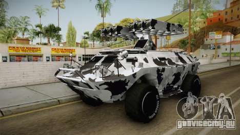 APC GTA 5 GunRunning Custom Turret для GTA San Andreas