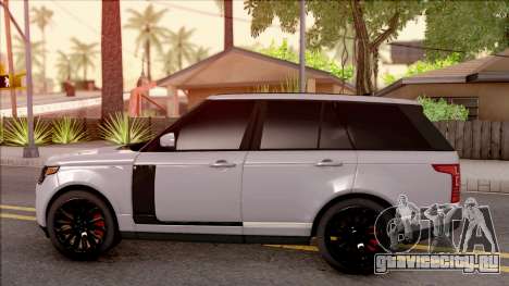 Range Rover Vogue Sport 2017 для GTA San Andreas