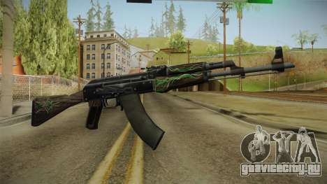 CS: GO AK-47 Emerald Pinstripe Skin для GTA San Andreas