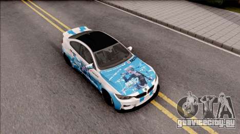BMW M4 Itasha Hatsune Miku 2017 Liberty Walk для GTA San Andreas