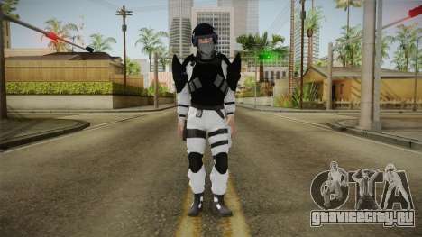 Mirror Edge Cop Heavy v2 для GTA San Andreas