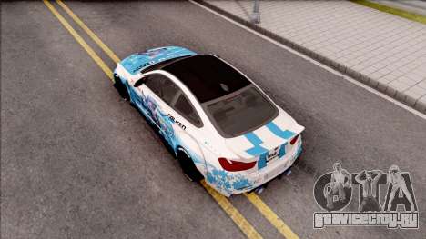BMW M4 Itasha Hatsune Miku 2017 Liberty Walk для GTA San Andreas