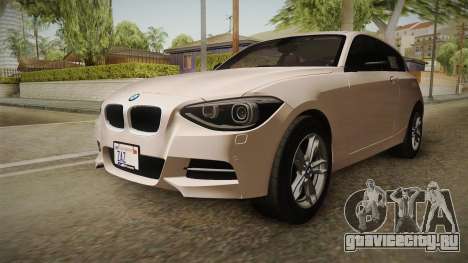 BMW M135i 2013 для GTA San Andreas