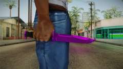 Purple Knife для GTA San Andreas