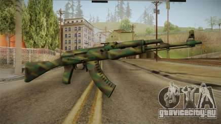 CS: GO AK-47 Jungle Spray Skin для GTA San Andreas