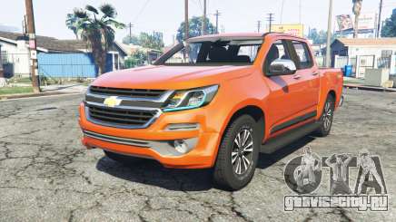 Chevrolet S10 Double Cab 2017 [replace] для GTA 5