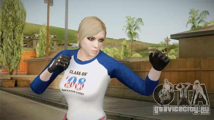 Gun Running Female Skin для GTA San Andreas