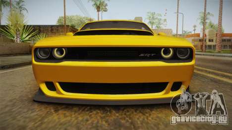 Dodge Challenger 2017 Demon для GTA San Andreas