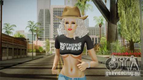 Cowgirl Suzy Skin для GTA San Andreas
