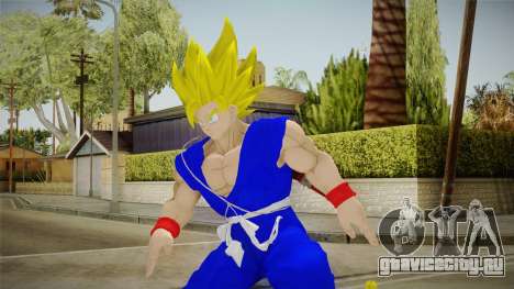 Goku Original DB Gi Blue v4 для GTA San Andreas