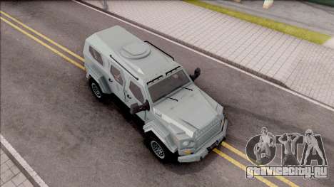 Terradyne Gurkha LAPV для GTA San Andreas