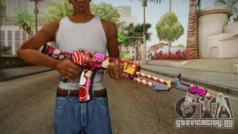 SFPH Playpark - Chocolate AN94 для GTA San Andreas