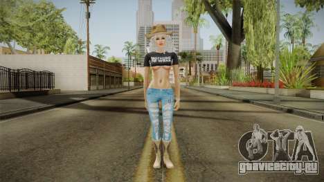 Cowgirl Suzy Skin для GTA San Andreas