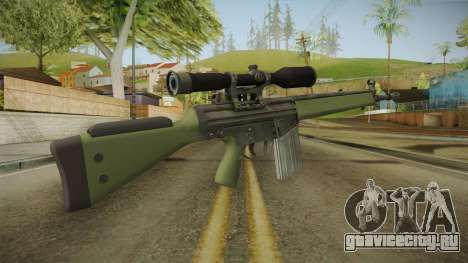 CS-GO - SG1 Sniper Rifle для GTA San Andreas