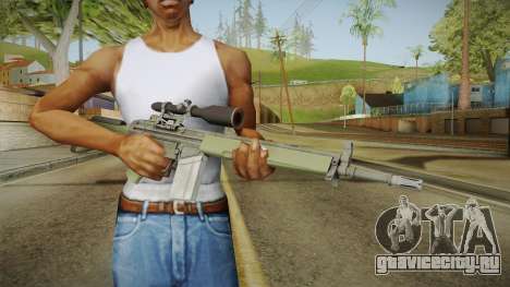 CS-GO - SG1 Sniper Rifle для GTA San Andreas