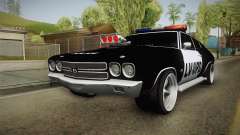Chevrolet Chevelle SS Police LVPD 1970 v1 для GTA San Andreas