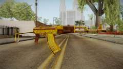 SFPH Playpark - Gold AK47 для GTA San Andreas