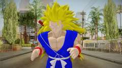 Goku Original DB Gi Blue v5 для GTA San Andreas