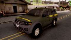 Mitsubishi Pajero Army Police of Brazil для GTA San Andreas