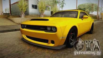 Dodge Challenger 2017 Demon для GTA San Andreas