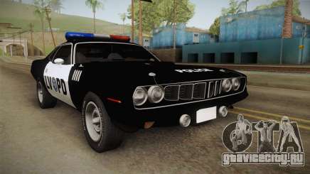 Plymouth Hemi Cuda 426 Police LVPD 1971 для GTA San Andreas