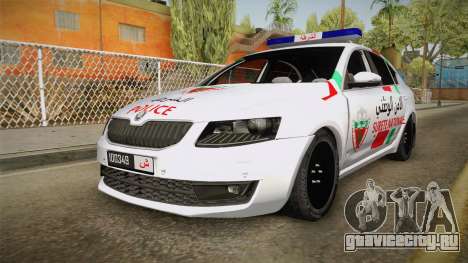 Skoda Octavia Moroccan Police для GTA San Andreas