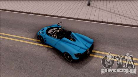 Pagani Huayra Roadster для GTA San Andreas