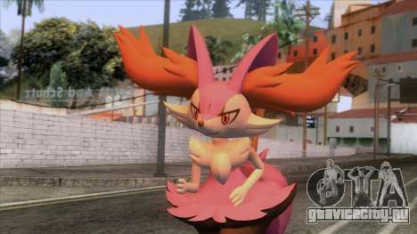 Shiny Braixen Skin для GTA San Andreas